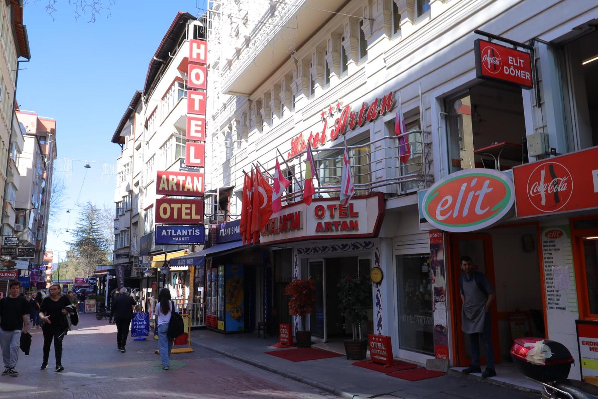 Artan Hotel Isparta Exterior photo